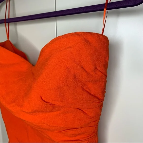 Rebecca Taylor Silk Blend Strapless Dress - Picture 2 of 15